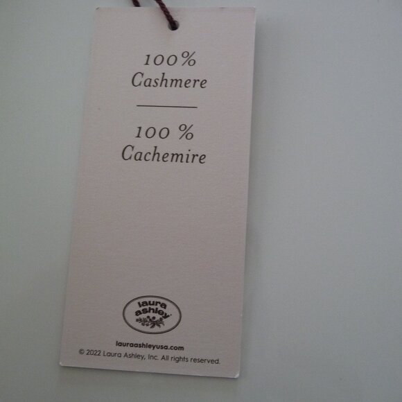 LAURA ASHLEY IVORY CASHMERE OVERSIZED WIDE SLEEVES CARDIGAN PEARL BUTTONS XL NEW - Picture 4 of 9